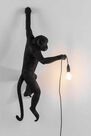 Seletti - Monkey Lamp Hanging Left Hand Black Outdoor Seletti - Monkey Lamp Hanging Left Hand Black Outdoor