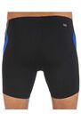 NABAIJI - 500 men's long swimming boxer shorts - Black blue , M NABAIJI - 500 men's long swimming boxer shorts - Black blue , M