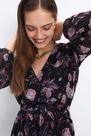 Mohito - Chiffon Floral Dress - Black Mohito - Chiffon Floral Dress - Black