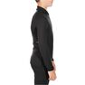 WEDZE - Kids' Base Layer Ski Top Freshwarm - Black, 6-7Y WEDZE - Kids' Base Layer Ski Top Freshwarm - Black, 6-7Y