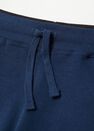 Mango - navy Organic cotton jogging Bermuda shorts Mango - navy Organic cotton jogging Bermuda shorts