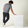 NYAMBA - Extra Large Fitness Pure Cotton T-Shirt Sportee, Grey NYAMBA - Extra Large Fitness Pure Cotton T-Shirt Sportee, Grey