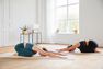 DOMYOS - Extra Large Seamless Long Dynamic Yoga Sports Bra, Dark Petrol Blue DOMYOS - Extra Large Seamless Long Dynamic Yoga Sports Bra, Dark Petrol Blue