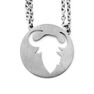 JAECI DESIGNS - Jaeci Ox Necklace Silver JAECI DESIGNS - Jaeci Ox Necklace Silver
