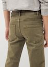Mango - green Slim-fit cotton trousers Mango - green Slim-fit cotton trousers