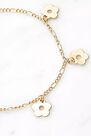 Urban Outfitters - Gold-Tone Floral Bracelet Urban Outfitters - Gold-Tone Floral Bracelet