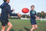 OFFLOAD - Size 4 Rugby Ball Initiation - Orange - Fluo Blood Orange OFFLOAD - Size 4 Rugby Ball Initiation - Orange - Fluo Blood Orange