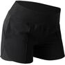 DOMYOS - XL 520 Women's Stretching Shorts - Heathered - Black DOMYOS - XL 520 Women's Stretching Shorts - Heathered - Black