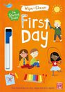 QUERCUS UK - First Day Wipe-Clean Book with Pen QUERCUS UK - First Day Wipe-Clean Book with Pen