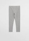 Mango - medium grey Organic cotton leggings Mango - medium grey Organic cotton leggings