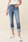 Salsa Jeans - Blue Push In Secret Glamour turned-up cropped jeans Salsa Jeans - Blue Push In Secret Glamour turned-up cropped jeans