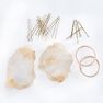 DOMYOS - Women's And Girls' Bun Kit - Blonde DOMYOS - Women's And Girls' Bun Kit - Blonde