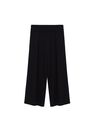 Mango - black Flowy straight-fit trousers Mango - black Flowy straight-fit trousers