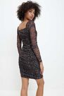 Mohito - Draped Jersey Dress - Brown Mohito - Draped Jersey Dress - Brown