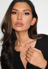 Missguided - Gold Look Gift T Bar Diamante Pendant Necklace, Women Missguided - Gold Look Gift T Bar Diamante Pendant Necklace, Women