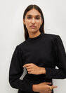 Mango - black Puffed sleeves dress Mango - black Puffed sleeves dress