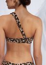 Calzedonia - BLUE - SPECKLED BLACK One-Shoulder Bandeau Bikini Top Riccione Calzedonia - BLUE - SPECKLED BLACK One-Shoulder Bandeau Bikini Top Riccione