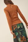 Salsa Jeans - Orange High neck sweater Salsa Jeans - Orange High neck sweater