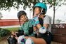 OXELO - 2XS Kids' Set of Inline Skate Protectors Play, Turquoise OXELO - 2XS Kids' Set of Inline Skate Protectors Play, Turquoise