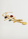 Mango - Gold Mixed Bead Necklace, Women Mango - Gold Mixed Bead Necklace, Women