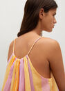 Mango - Yellow Ruffle Printed Dress, Women Mango - Yellow Ruffle Printed Dress, Women