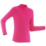 WEDZE - 12-13 Years Kids' Base Layer Ski Top 100 - Pink, Fuchsia WEDZE - 12-13 Years Kids' Base Layer Ski Top 100 - Pink, Fuchsia