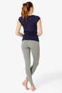 NYAMBA - Women's slim-fit pilates gentle gym sport bottoms fit+500 - grey NYAMBA - Women's slim-fit pilates gentle gym sport bottoms fit+500 - grey
