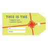 KNOCK KNOCK - Knock Knock Ribbon Holiday Gift Tags Notebook KNOCK KNOCK - Knock Knock Ribbon Holiday Gift Tags Notebook
