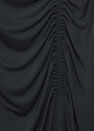 Mango - black Draped pencil skirt Mango - black Draped pencil skirt