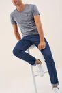 Salsa Jeans - Blue Lima tapered jeans in medium-dark blue Salsa Jeans - Blue Lima tapered jeans in medium-dark blue