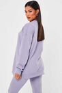 Missguided - Lilac Mama Slogan Maternity Sweatshirt Missguided - Lilac Mama Slogan Maternity Sweatshirt