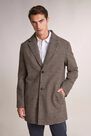 Salsa Jeans - Brown Checked duffle coat Salsa Jeans - Brown Checked duffle coat