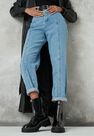 Missguided - Black Zip Up Stitch Detail Chunky Ankle Boots Missguided - Black Zip Up Stitch Detail Chunky Ankle Boots