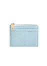Mango - lt-pastel blue Croc-effect cardholder Mango - lt-pastel blue Croc-effect cardholder