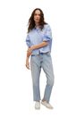 Mango - open blue Ankle-length straight-fit jeans Mango - open blue Ankle-length straight-fit jeans