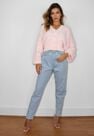 Missguided - Pink Pointelle Feather Knit Cardigan Missguided - Pink Pointelle Feather Knit Cardigan