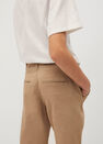 Mango - light beige Straight trousers Mango - light beige Straight trousers