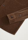 Mango - brown Regular fit corduroy overshirt Mango - brown Regular fit corduroy overshirt