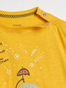 Reserved - Yellow Cotton T-Shirt With A Print, Kids Boy Reserved - Yellow Cotton T-Shirt With A Print, Kids Boy