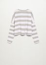 Mango - medium grey Striped long sleeves t-shirt Mango - medium grey Striped long sleeves t-shirt