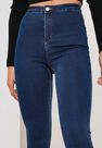 Missguided - Blue High Waist Skinny Jeans Missguided - Blue High Waist Skinny Jeans