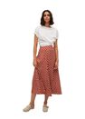 Mango - Brown Printed Midi Skirt, Women Mango - Brown Printed Midi Skirt, Women