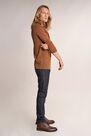 Salsa Jeans - Brown Knitted polo neck sweater Salsa Jeans - Brown Knitted polo neck sweater