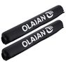 OLAIAN - 2 foam and fabric bar pads for classic roof racks, Straight OLAIAN - 2 foam and fabric bar pads for classic roof racks, Straight