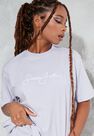 Missguided - Lilac Sean John X Missguided Lilac Classic Oversized T Shirt Missguided - Lilac Sean John X Missguided Lilac Classic Oversized T Shirt