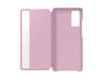 SAMSUNG - Samsung Clear View Cover Violet for Galaxy S20 FE SAMSUNG - Samsung Clear View Cover Violet for Galaxy S20 FE