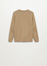 Mango - lt pastel grey Elbow patches cashmere cotton sweater Mango - lt pastel grey Elbow patches cashmere cotton sweater