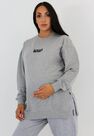 Missguided - Grey Maternity Mama Sweatshirt Missguided - Grey Maternity Mama Sweatshirt
