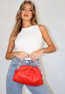 Missguided - Red Rectangular Chain Pouch Bag Missguided - Red Rectangular Chain Pouch Bag