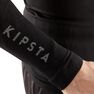 KIPSTA - Small Keepdry 500 Adult Breathable Long Sleeve Base Layer, Black KIPSTA - Small Keepdry 500 Adult Breathable Long Sleeve Base Layer, Black